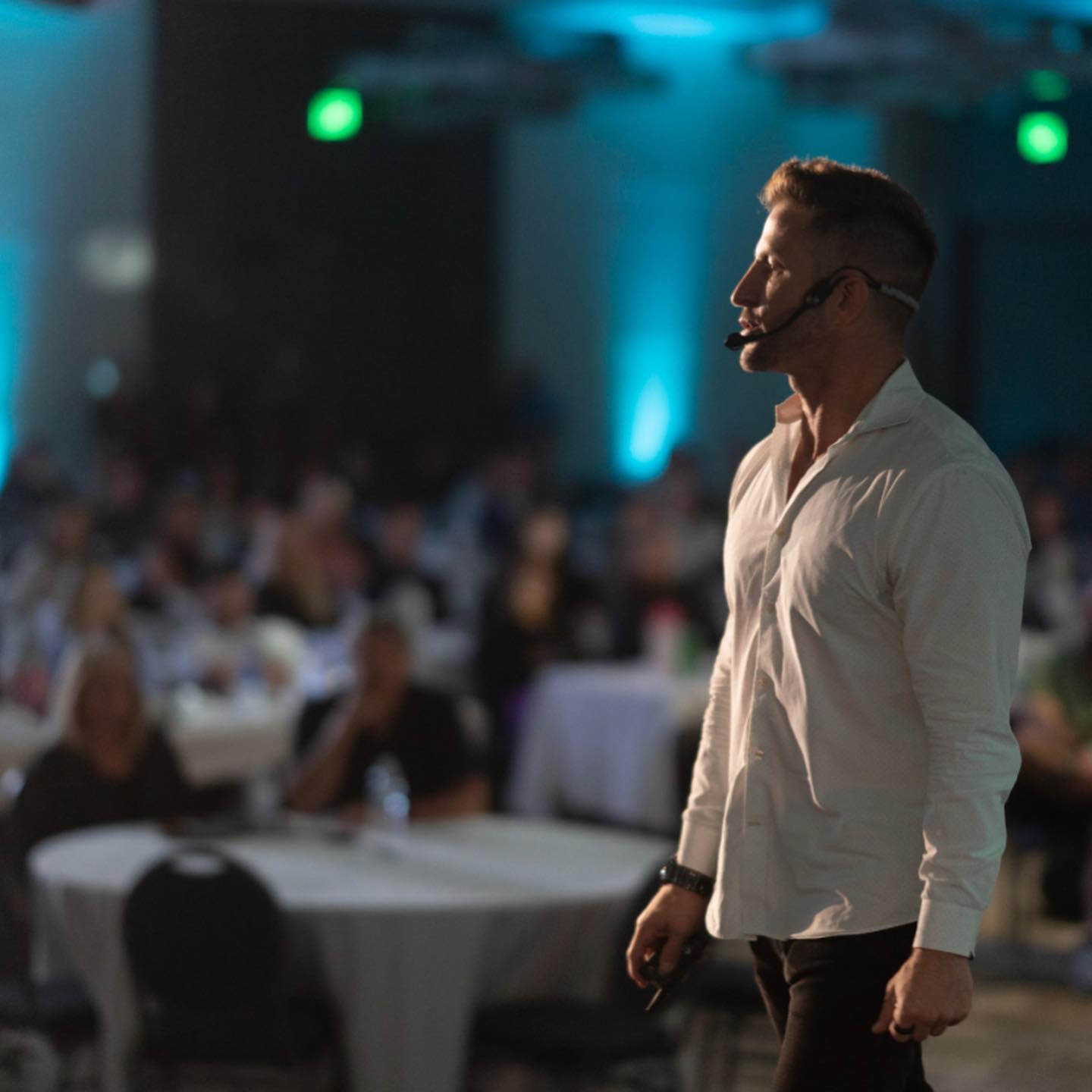 Vince Pitstick teaching at a live event